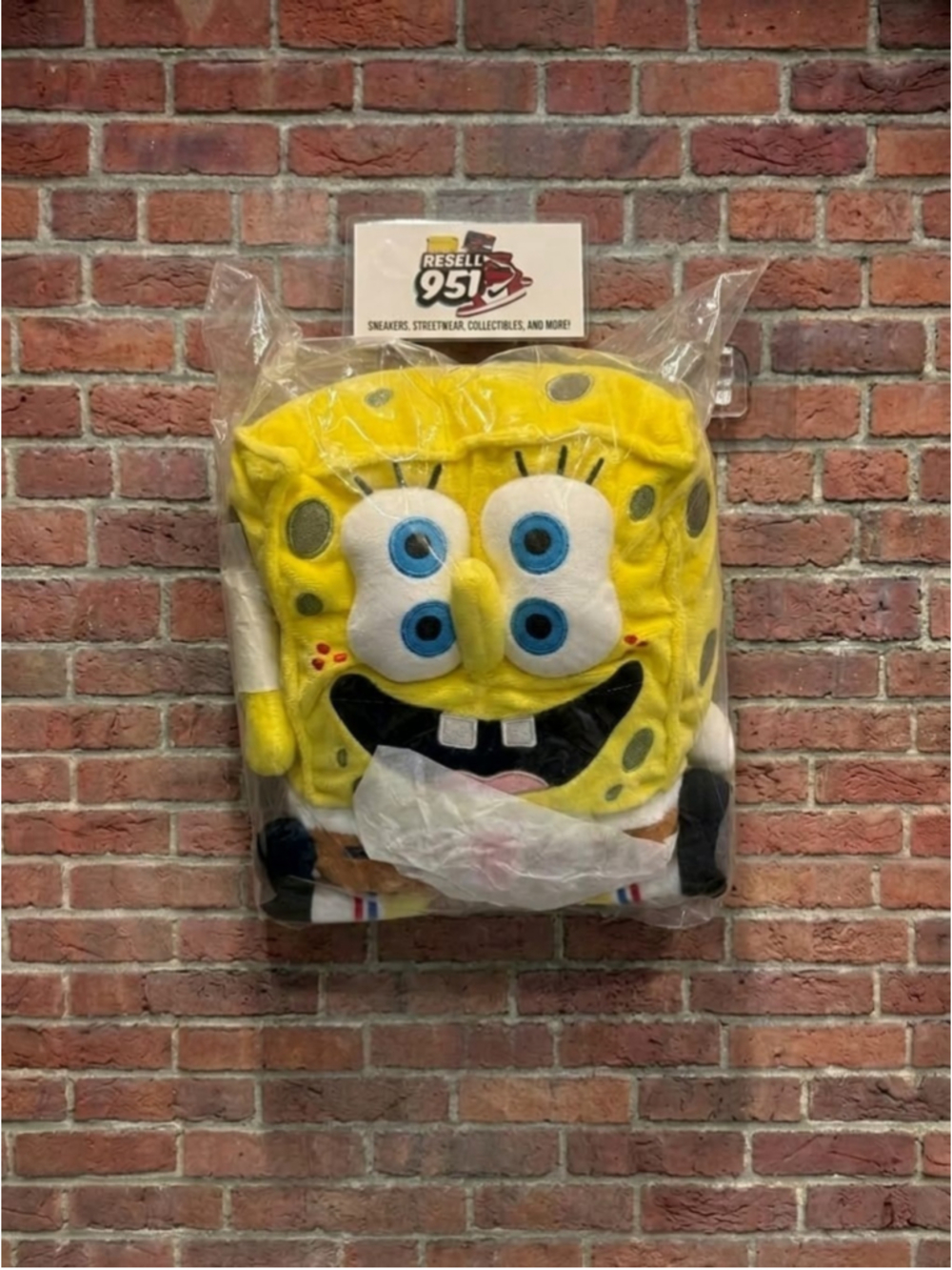 CPFM x Uniqlo SpongeBob SquarePants Plush Toy Rare Authentic NWT